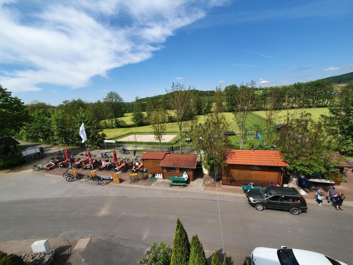 Garni Hotel Biebertal Am Milseburgradweg Hofbieber Dış mekan fotoğraf