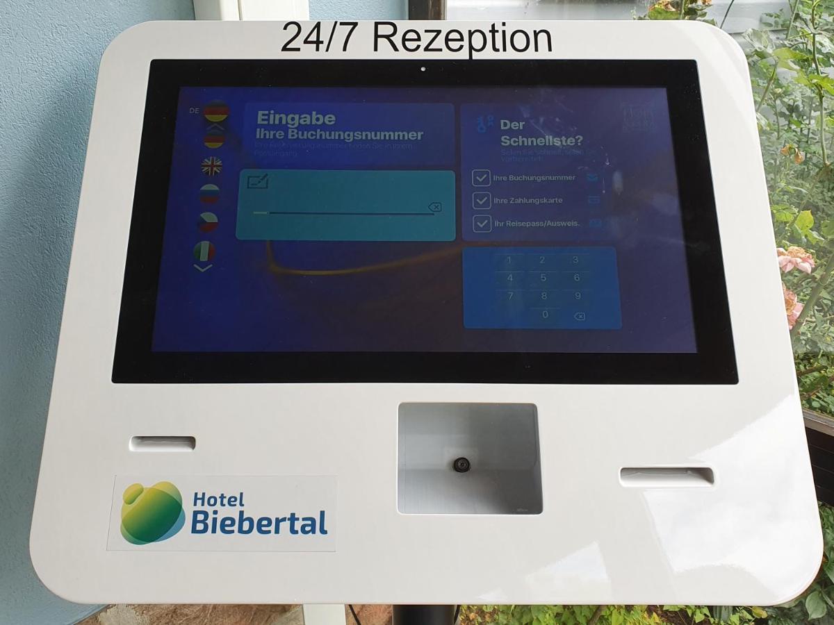 Garni Hotel Biebertal Am Milseburgradweg Hofbieber Dış mekan fotoğraf
